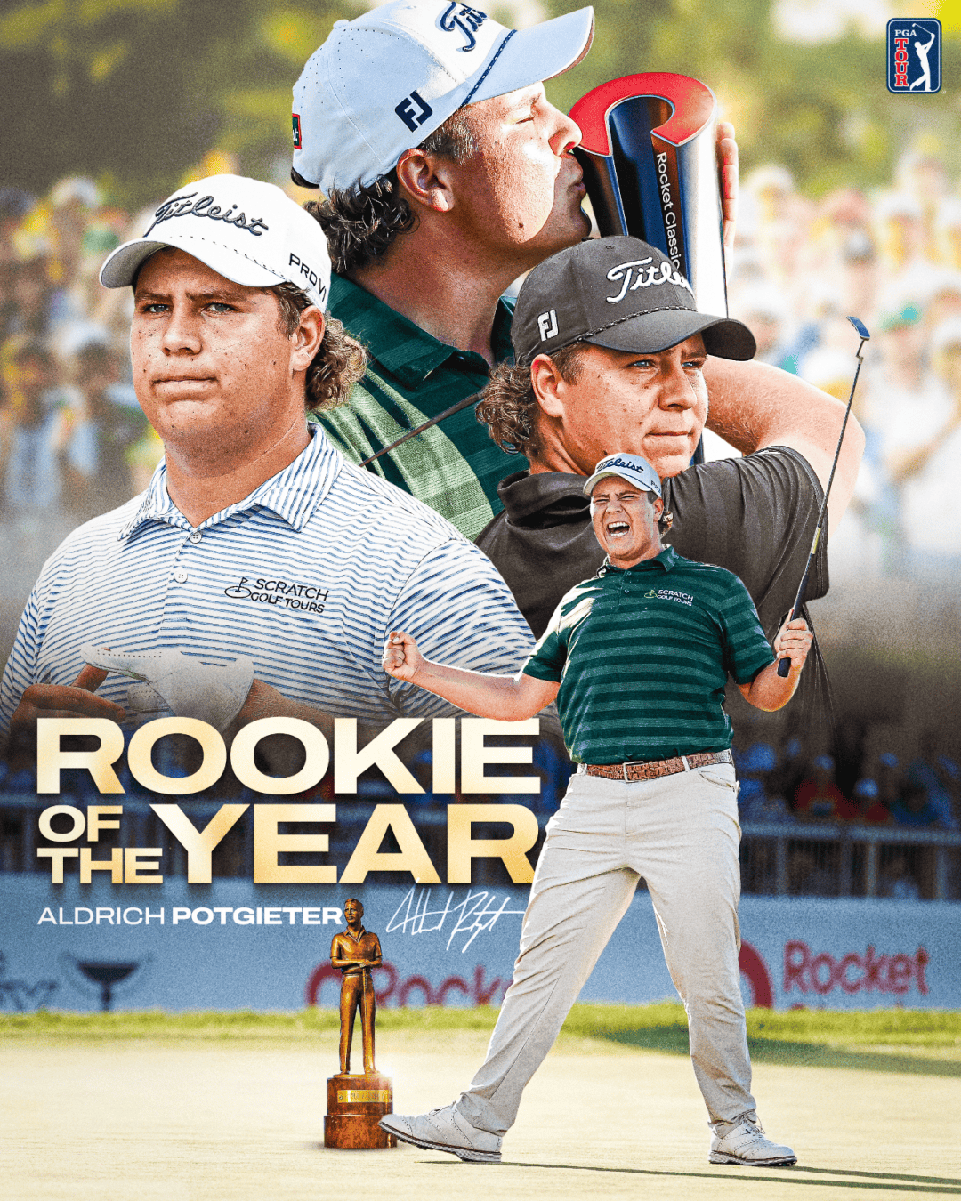 世界杯规则-斯科蒂·舍弗勒当选年度最佳球员 阿尔德里奇·波兹特被评为年度最佳新秀