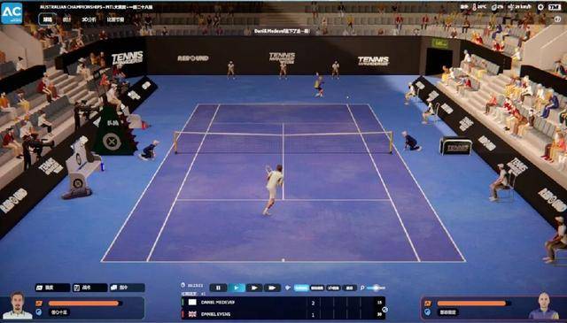 世界杯平台-从青训營(yíng)到大师赛：《网球经理25》助你成为专业网球经理人